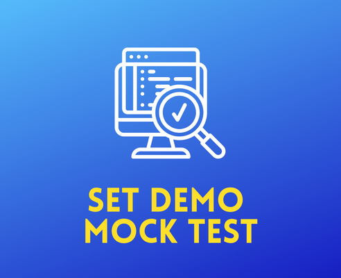 SET Demo Mock Test