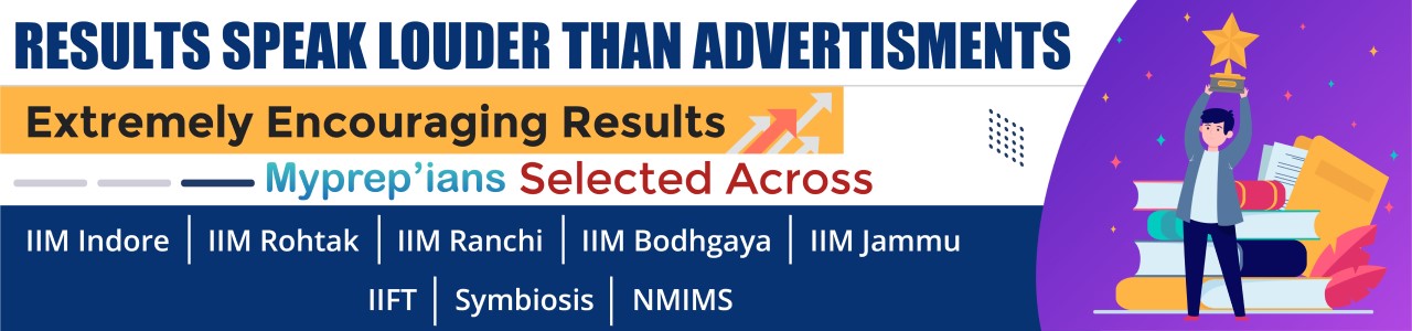 Result Speak Louder Than Advertisments - Myprep'ians selected across - myprepway Institute